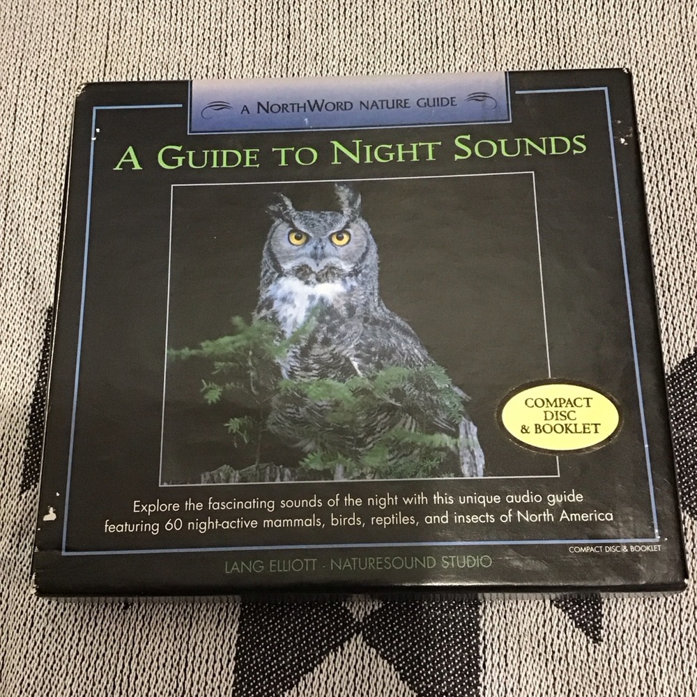 A Guide to Night Sounds CD and Booklet